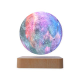 NNEDSZ Magnetic Levitating Galaxy Moon (Light Brown Base)
