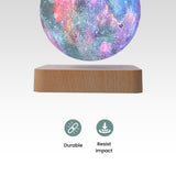 NNEDSZ Magnetic Levitating Galaxy Moon (Light Brown Base)