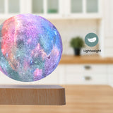 NNEDSZ Magnetic Levitating Galaxy Moon (Light Brown Base)