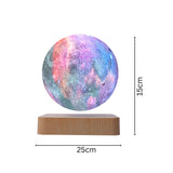 NNEDSZ Magnetic Levitating Galaxy Moon (Light Brown Base)