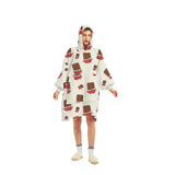 NNEDSZ Hoodie Blanket (Adult Chocolate)