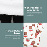 NNEDSZ Hoodie Blanket (Adult Chocolate)