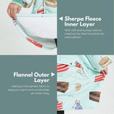 NNEDSZ Hoodie Blanket (Adult Cake Blue)
