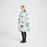 NNEDSZ Hoodie Blanket (Adult Cake Blue)
