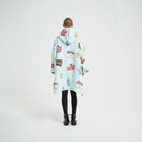 NNEDSZ Hoodie Blanket (Adult Cake Blue)