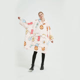 NNEDSZ Hoodie Blanket (Adult Breakfast)
