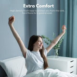 NNEDSZ 4 Fold Folding Mattress Black Air Mesh