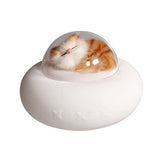 NNEDSZ GOMIINIMO Pet Spaceship Night Lamp Touch