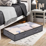 NNEDSZ 2 Pack 100L Large Underbed Clothes Storage Bag Home Organizer Box Bag