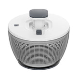 NNEDSZ Multifunctional 6L Grips Press Salad Spinner (White)