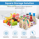 NNEDSZ 4 Pack Storage Bin