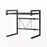NNEDSZ GOMINIMO Microwave Oven Rack 2 Tier