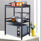 NNEDSZ GOMINIMO Microwave Oven Rack 2 Tier