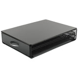 NNEDSZ Coffee Pod Holder Drawer Storage with Vertuoline Stores 40 Pods (Black)