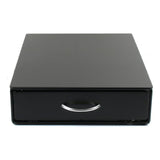 NNEDSZ Coffee Pod Holder Drawer Storage with Vertuoline Stores 40 Pods (Black)