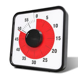 NNEDSZ 60-Minute Visual Countdown Timer (Large, Black)