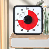 NNEDSZ 60-Minute Visual Countdown Timer (Large, Black)