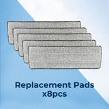 NNEDSZ Flat Mop Replacement Pads 8 pack