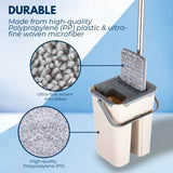 NNEDSZ Flat Mop Replacement Pads 8 pack