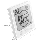 NNEDSZ Timer Shower Clock (White)