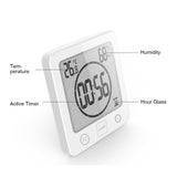 NNEDSZ Timer Shower Clock (White)