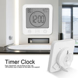 NNEDSZ Timer Shower Clock (White)