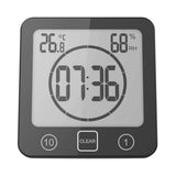 NNEDSZ Timer Shower Clock (Black)