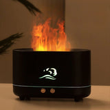 NNEDSZ GOMINIMO Flame Humidifier Wind 225ml Black