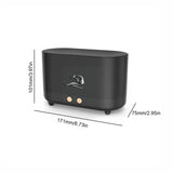 NNEDSZ GOMINIMO Flame Humidifier Wind 225ml Black