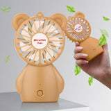 NNEDSZ HandHeld Fan (Coffee)