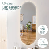 NNEDSZ LED Mirror 1000mm Oval
