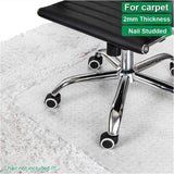 NNEDSZ PVC Chair Mat Floor Carpet (135x114cm)