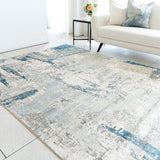 NNEDSZ GOMINIMO Floor Mat Abstract Blue Grey 160*230cm