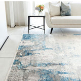 NNEDSZ GOMINIMO Floor Mat Abstract Blue Grey 160*230cm