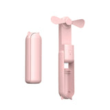 NNEDSZ GOMINIMO USB Rechargeable Portable Handheld Fan with 3 Speed(Pink)