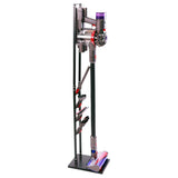 NNEDSZ GOMINIMO Freestanding Dyson Vacuum Cleaner Stand Rack Holder for Dyson V6 V7 V8 V10 V11 (Black)