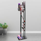 NNEDSZ GOMINIMO Freestanding Dyson Vacuum Cleaner Stand Rack Holder for Dyson V6 V7 V8 V10 V11 (Black)
