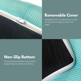 NNEDSZ Dual Layer Mattress Topper 3 inch with Gel Infused (Twin)