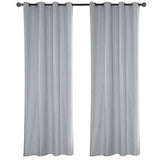 NNEDSZ Temp Blackout Blinds Curtain Detachable Set of 2 240 x 140cm Black