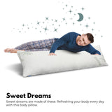 NNEDSZ Memory Foam Full-Length Body Hug Pillow SleepCushion Maternity Support