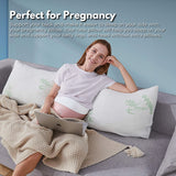 NNEDSZ Memory Foam Full-Length Body Hug Pillow SleepCushion Maternity Support