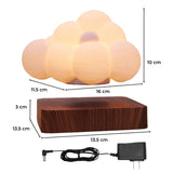 NNEDSZ Magnetic Levitating Cloud (Dark Brown Base)