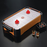 NNEDSZ Tabletop Air Hockey Game Table (White)