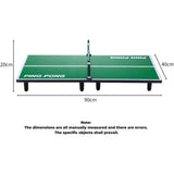 NNEDSZ Tabletop Table Tennis Game (Green)