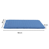NNEDSZ Inflatable Camping Sleeping Pad - Blue