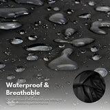 NNEDSZ  14-16 FT Waterproof Boat Cover (Black)