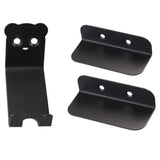 NNEDSZ 3 Pack of Bicycle Storage Wall Mount Rack (Black)