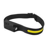 NNEDSZ 2PCS LED Rechargeable Headlamp with Motion Sensor (Black and Yellow)