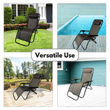 NNEDSZ Folding Reclining Camping Chair With Breathable Mesh (Argyle)