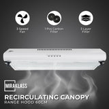 NNEDSZ MIRAKLASS Slim Rangehood 60cm